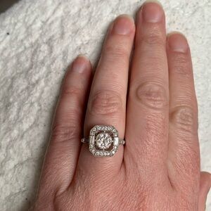 Natural diamond ring (custom made)